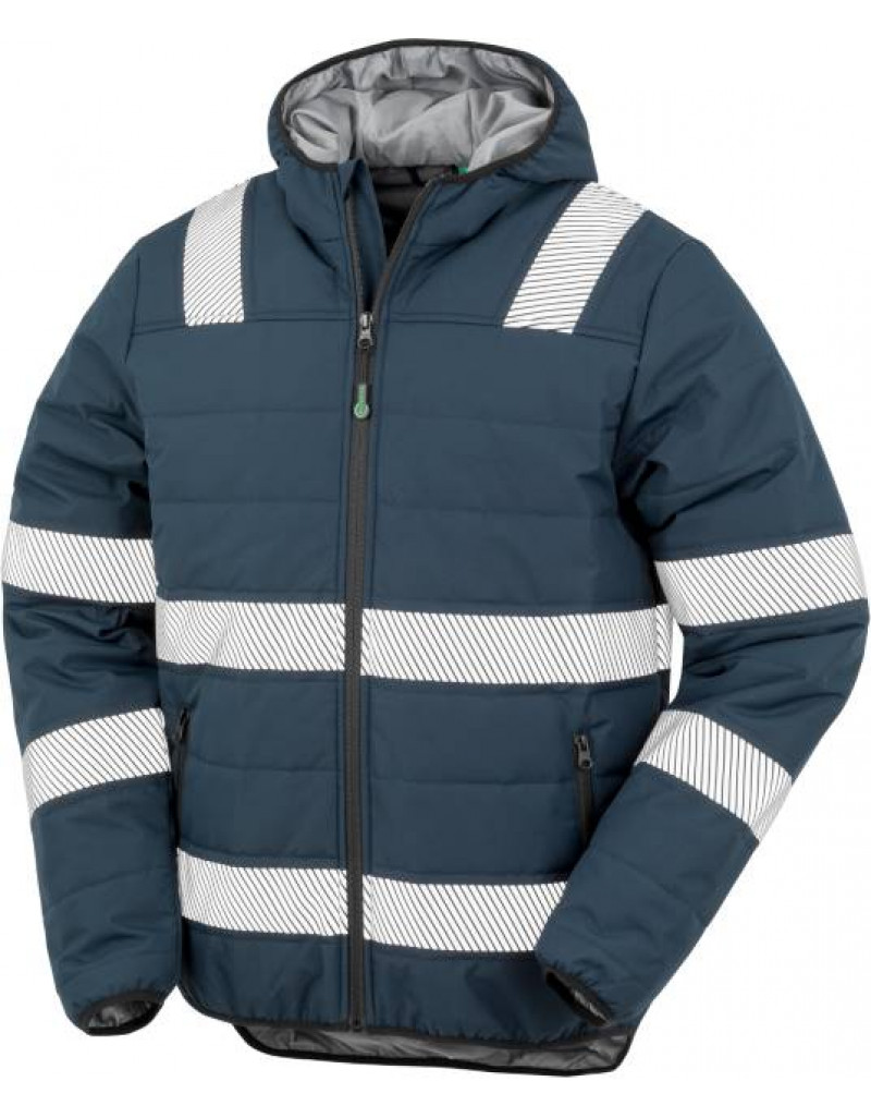 Jachetă de lucru cu elemente reflectorizante